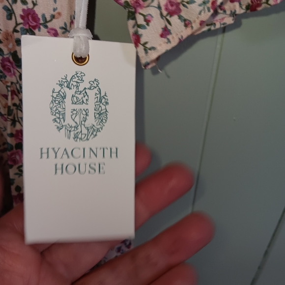 Pink Floral Maxi Dress with Bow Back - Picture 6 of 9